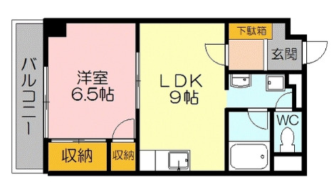 【間取り】 | リバーコートＢ