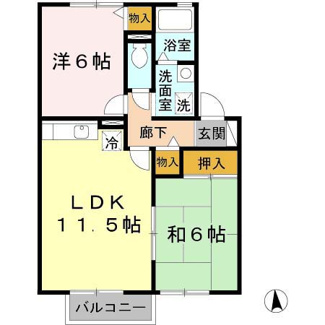 【間取り】 | グランドゥールⅠ