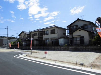 【前面道路含む現地写真】 | 大津市和邇中分譲地