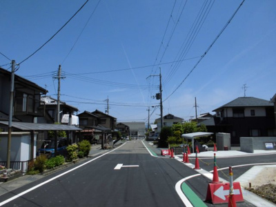 【前面道路含む現地写真】 | 大津市和邇中分譲地