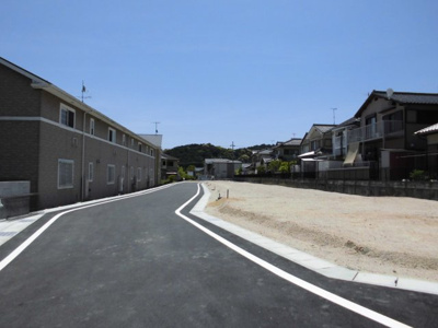 【前面道路含む現地写真】 | 大津市和邇中分譲地