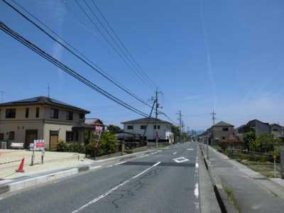 【前面道路含む現地写真】 | 大津市和邇中分譲地