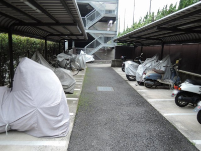 【その他共用部分】 | ヨコハマアイランドガーデン | バイク置場