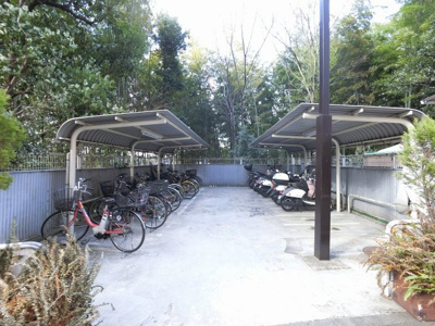 【その他共用部分】 | 港北ファミールハイツ10-2号棟 | 駐輪場・バイク置場