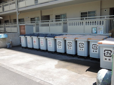 【その他共用部分】 | 横浜パークタウンＦ棟 | ゴミ置場