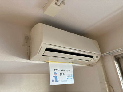 【設備】 | ソルテア日吉 | 暑い夏や寒い冬に大活躍！リビングダイニングキッチンにあるエアコンです☆冷暖房完備で1年中快適に過ごせます♪