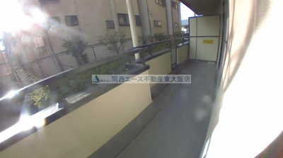 【バルコニー】 | 四條畷・サカモトマンション