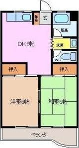 【間取り】 | 向陽ビル | 反転