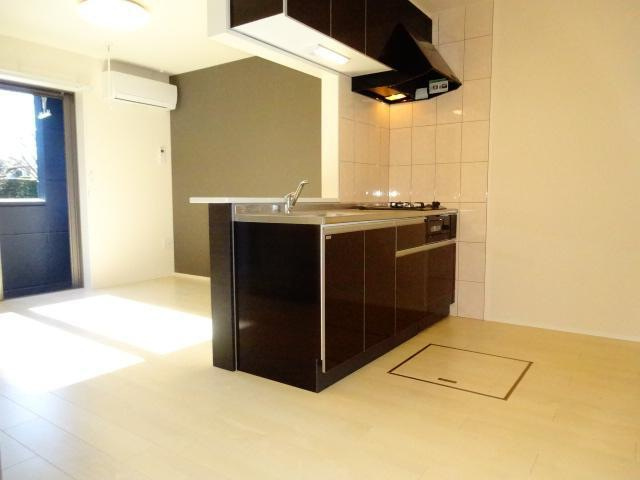 グラス・ニコルのキッチン