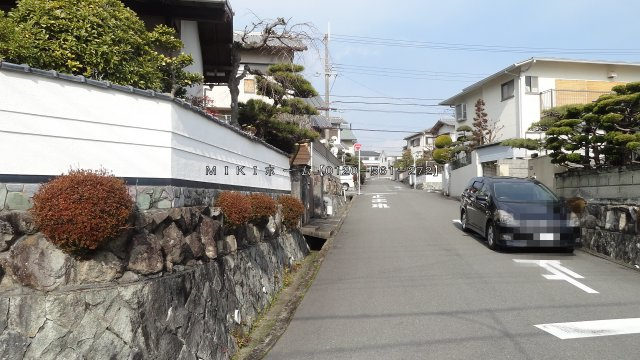 箕面市粟生外院４丁目　土地