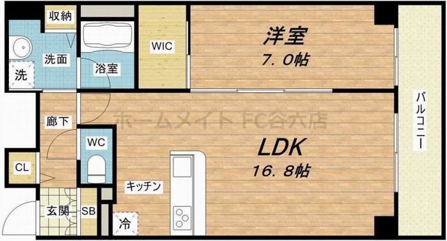 【間取り】 | BRAVI南堀江