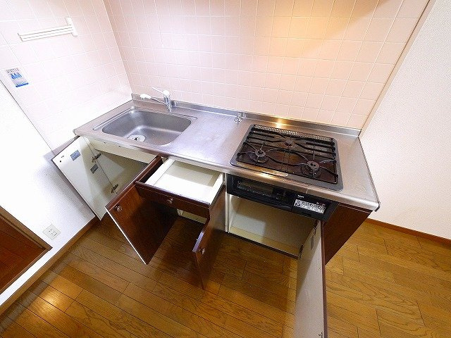 ラ・サンフォニーのキッチン|使いやすいキッチンです
