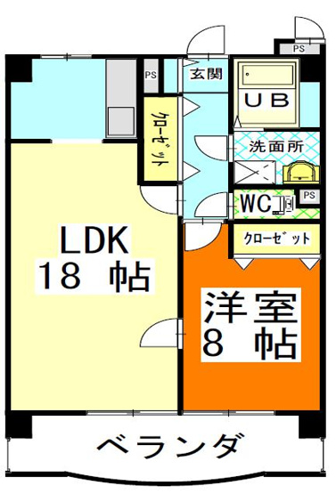 【間取り】 | アークハイツ鹿田
