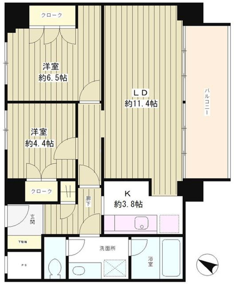 【間取り】 | リバー＆タワー | リバー＆タワー　人形町周辺の高級賃貸は人形町不動産で！
