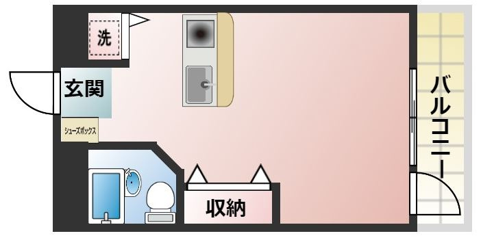 シーラカンスKANDYの間取り