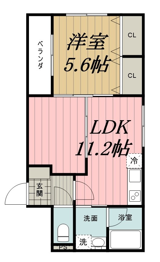 ヴァンヴェール亀岡の間取り