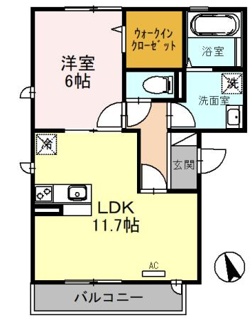 Ｖａｌｅｎｃｉａの間取り