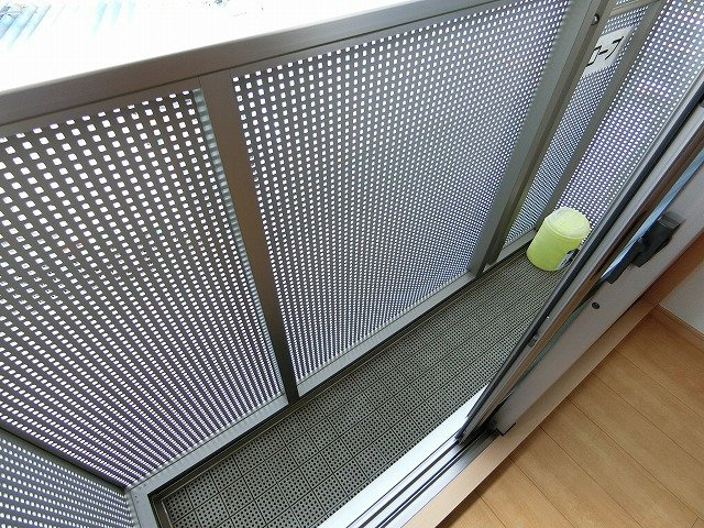 エルメゾン西立川のバルコニー