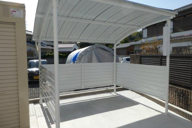 サンハイツ吉原のその他共用部分|自転車置き場