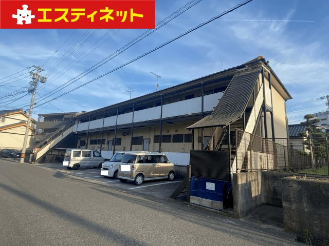 青山コーポの外観