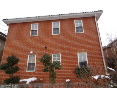 【外観】 | さいたま市緑区三室　外壁総レンガ張り定期借地権付中古輸入住宅 | 落ち着いた雰囲気の外観です