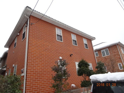 【外観】 | さいたま市緑区三室　外壁総レンガ張り定期借地権付中古輸入住宅 | 外はこのようになっています