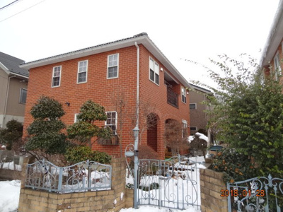 【外観】 | さいたま市緑区三室　外壁総レンガ張り定期借地権付中古輸入住宅 | 外観もきれいです