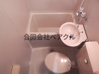 【浴室】 | サンガーデン山科 | 落ち着いた空間のお風呂です