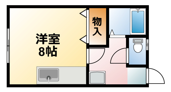 SKハイツの間取り