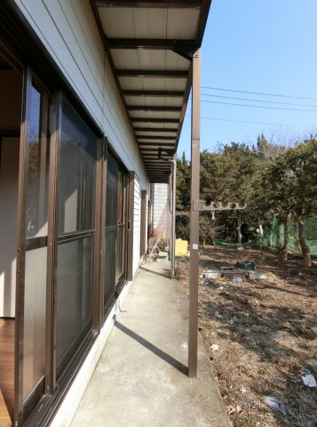 コーポ内山Ａ棟Ｂ棟のバルコニー