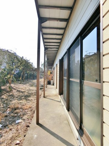 コーポ内山Ａ棟Ｂ棟のバルコニー