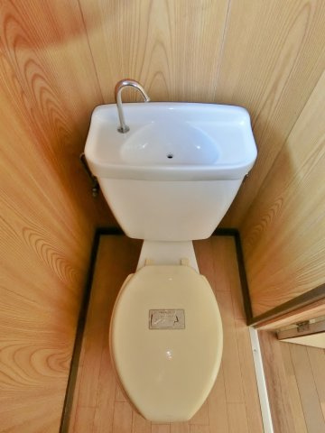 コーポ内山Ａ棟Ｂ棟のトイレ