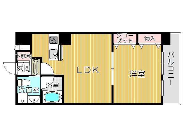 カレントⅠの間取り