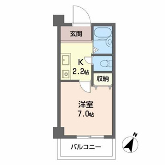 【間取り】 | 中井　マンション