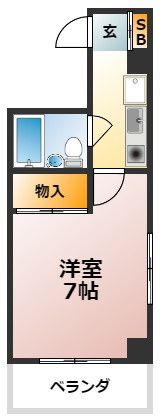 ファミール中野１の間取り