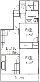 【間取り】 | 第五小崎ビル