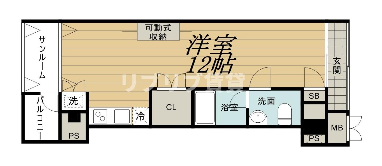 Aperto千葉の間取り