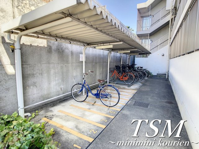 プリモーテ枚方公園のその他共用部分|敷地内駐輪場