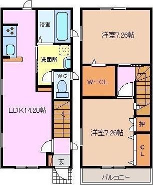 【間取り】 | コリーヌ城東