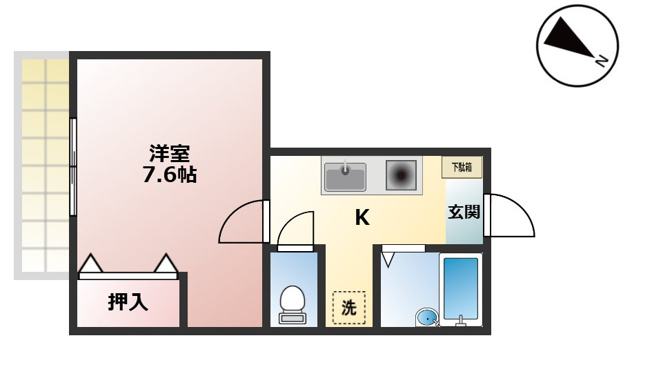 【間取り】 | コンフォートワン