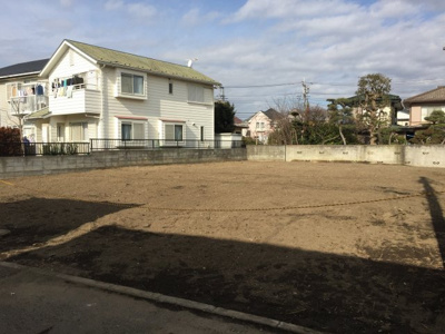 【前面道路含む現地写真】 | MLH茅ヶ崎南湖３丁目 | 建物解体済みです！現況更地☆
