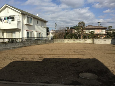 【前面道路含む現地写真】 | MLH茅ヶ崎南湖３丁目 | 建物解体済みです！現況更地☆