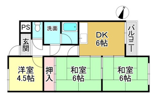 【間取り】 | コーポセシリア