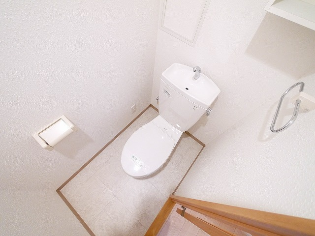 シャルマンコートのトイレ|落ち着いたトイレです