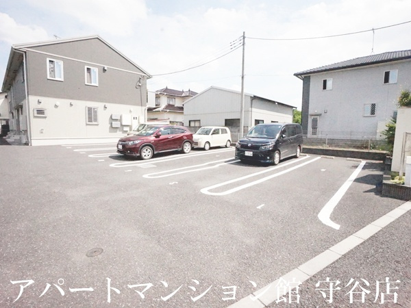 スローライフさしまの駐車場