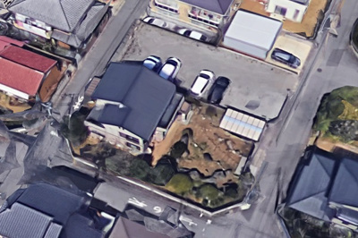 【展望】 | 都町3LDK戸建賃貸 | 敷地は広々361㎡(109.2坪)ございます