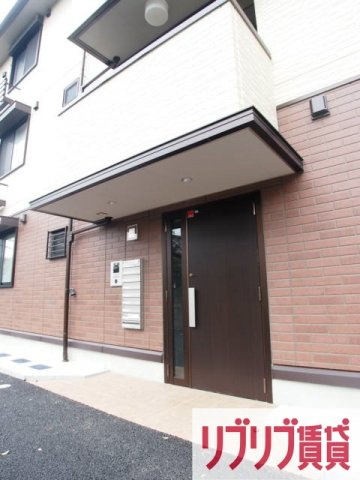 サンハイツカサハラのエントランス