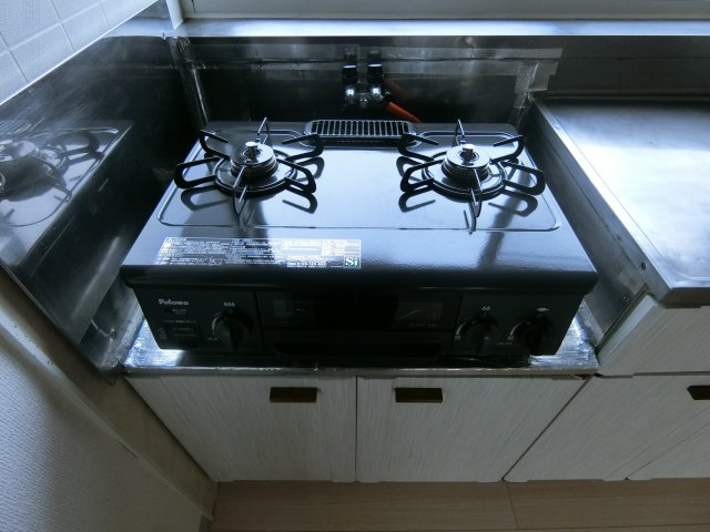 サンブリッジB棟のキッチン