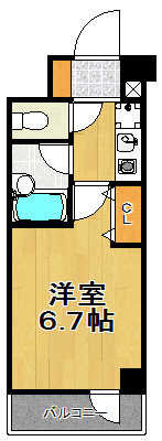 【間取り】 | エスリード三宮フラワーロード