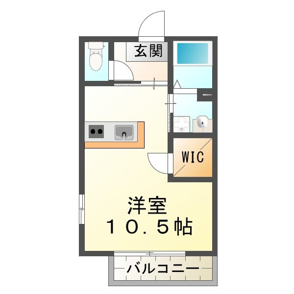 ＣＡハウスⅡの間取り